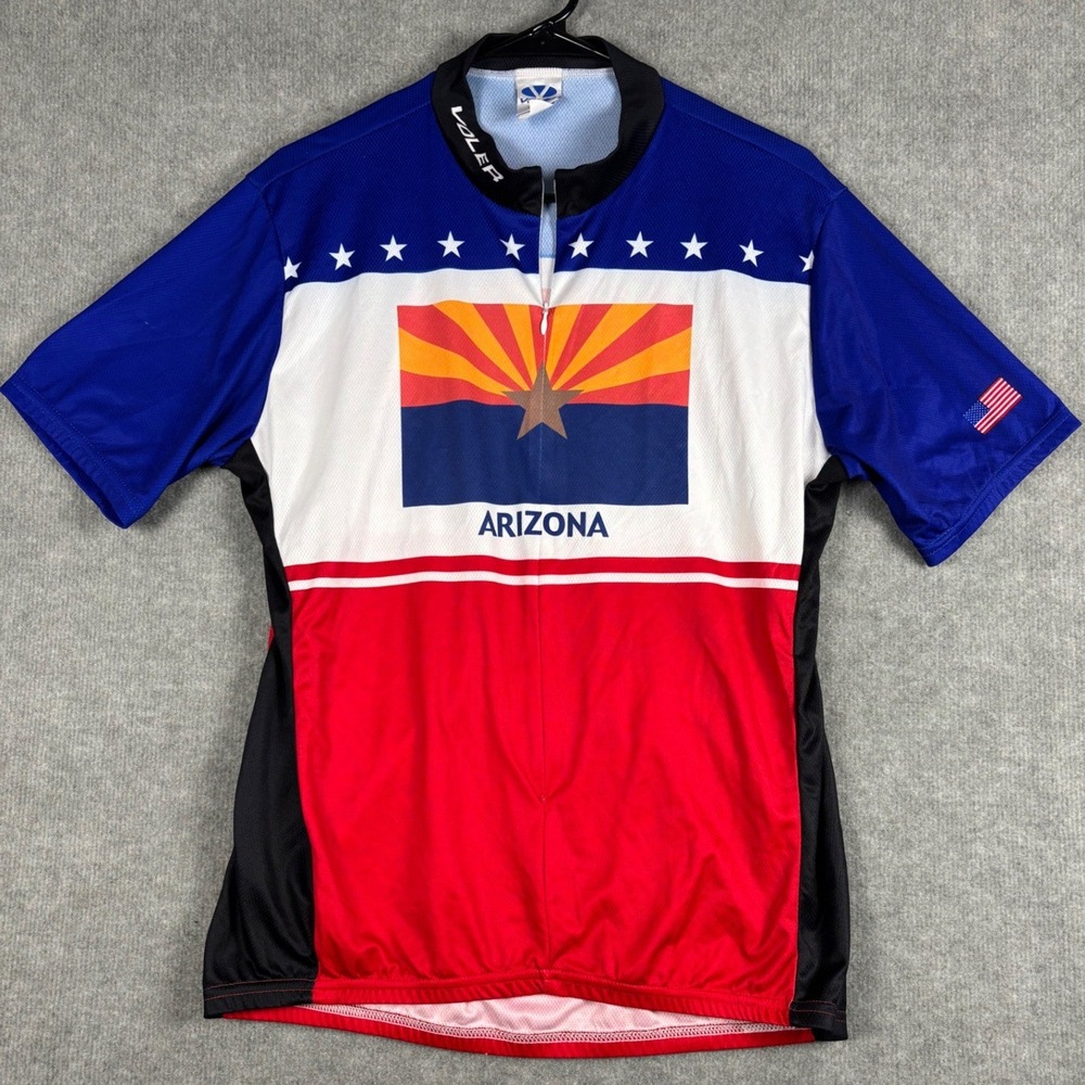 Voler Club Set-In‎ Cycling Jersey Arizona State Flag XL Red White Blue